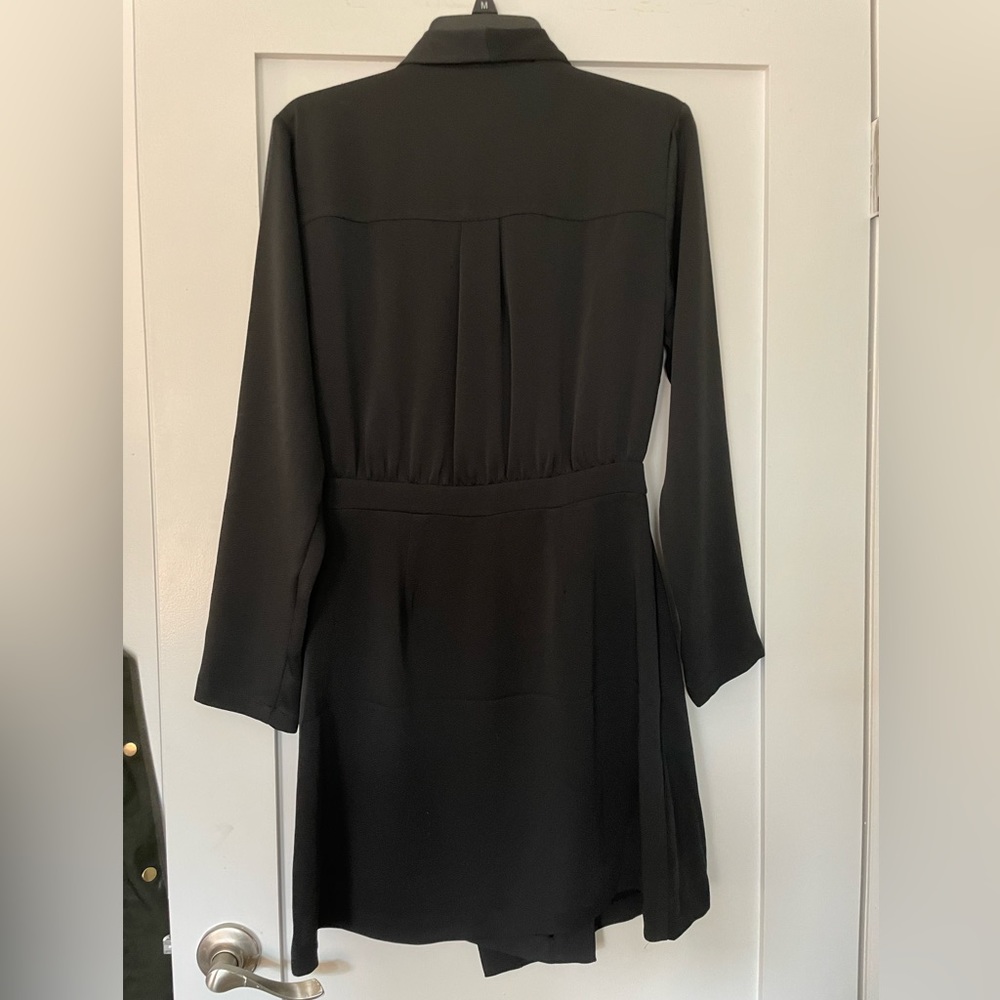 Frank & Oak The Wrap Satin Dress - Picture 7 of 9